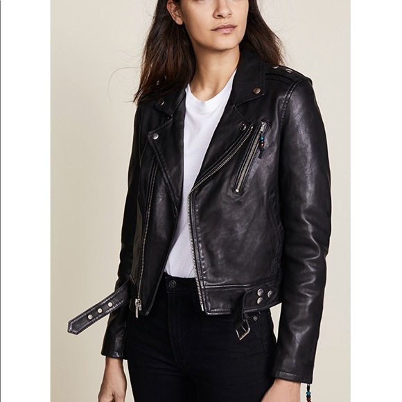 BLK DNM Leather Jacket 1 - Picture 6 of 7